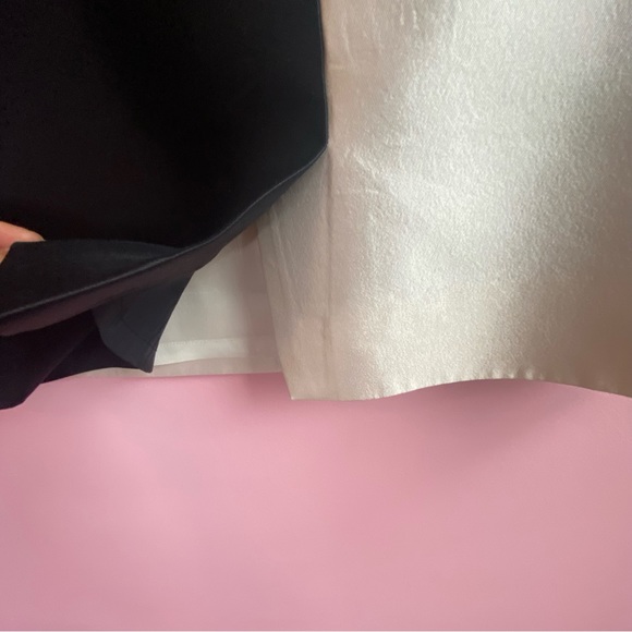 Teri Jon by Rickie Freeman Silk Colorblock Sheath Dress, 6 - Picture 6 of 10